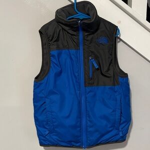 The North Face Black and Blue Outdoor Vest